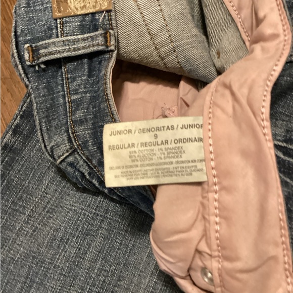 NWT L.e.i.  Size 9Junior Sophia Hiphugger Jeans - Picture 2 of 7